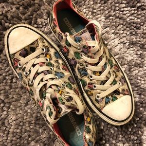 Leopard Print Converse